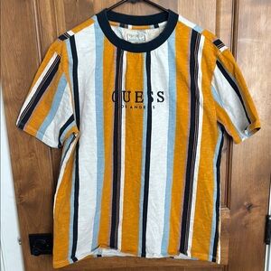 GUESS men’s striped t shirt
